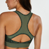 Le soutien-gorge de sport Classic HKMX Niveau 1, Vert