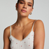 Top cami Lace, Blanc