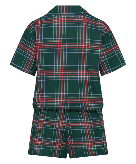 Pyjama set Twill, Vert