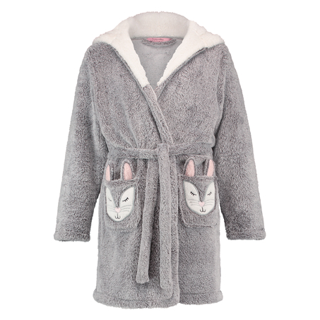 Badjas Fleece Ado, Gris