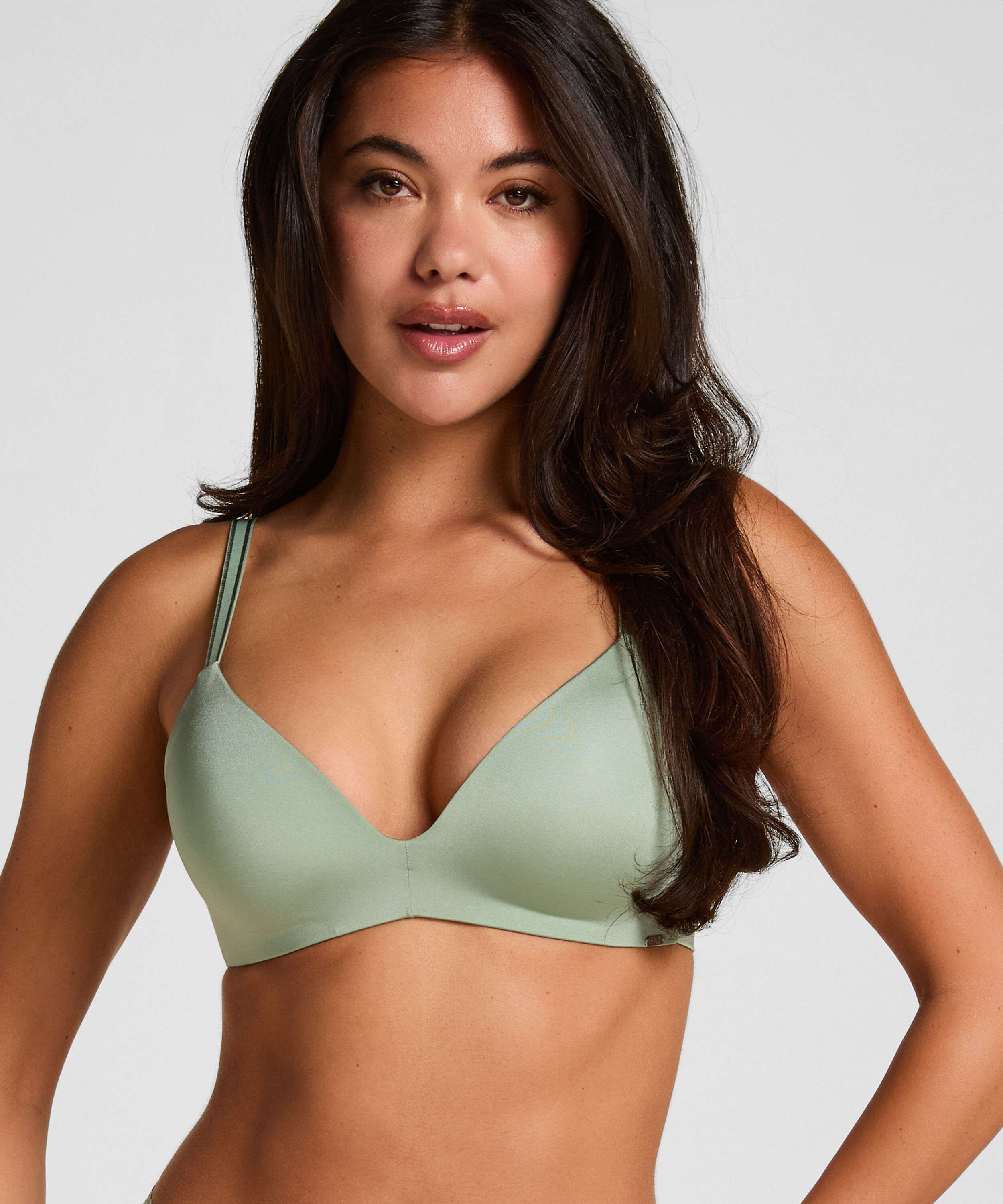 Soutien-gorge sans armatures préformé Mona, Vert Soutien-gorge sans armatures préformé Mona, Vert