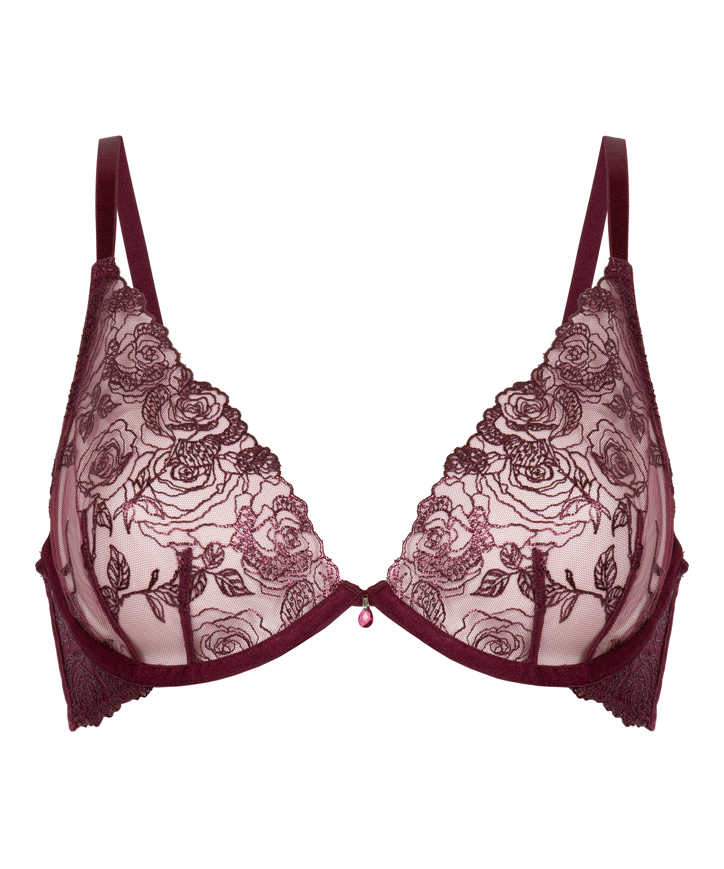 Soutien-gorge à armatures non-rembourré Hollie, Violet, main