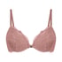 Soutien-gorge à armatures préformé push-up Marine, Rose
