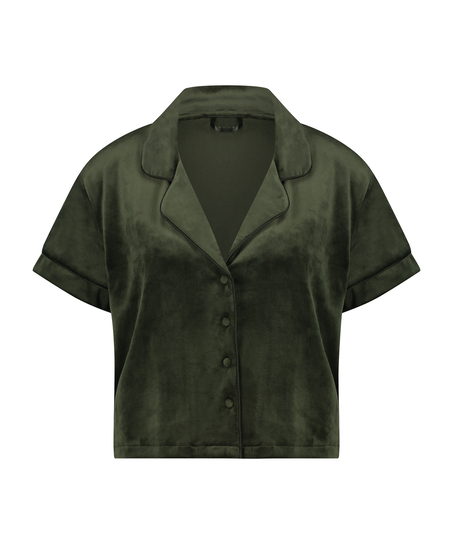 Veste en Velours, Vert