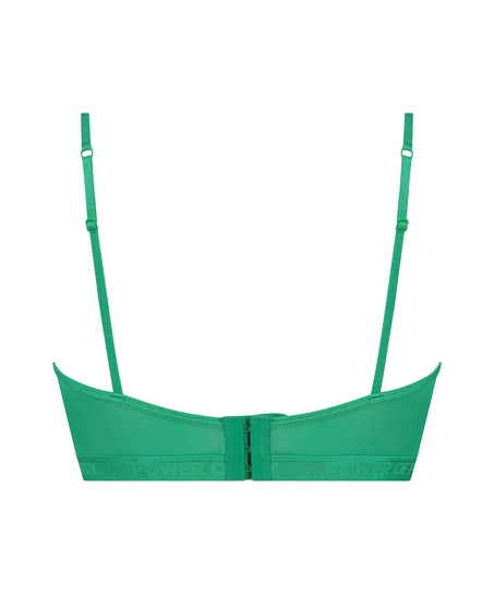 Soutien-gorge à armatures non-préformé longline Fire, Vert