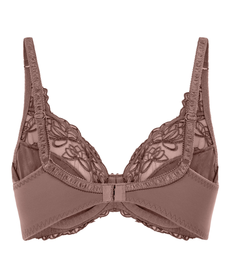 Soutien-gorge &agrave; armatures non-pr&eacute;form&eacute; Diva, Marron