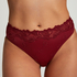 Slip taille haute Diva, Rouge