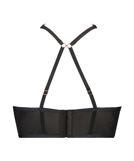 Soutien-gorge à armatures préformé longline Margaret Lucy Hale, Noir