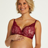 Soutien-gorge d’allaitement préformé Adelaide, Rouge