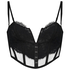 Bustier Bella, Noir