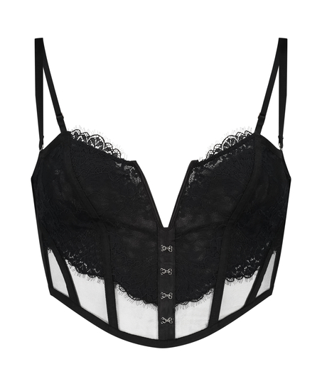 Bustier Bella, Noir