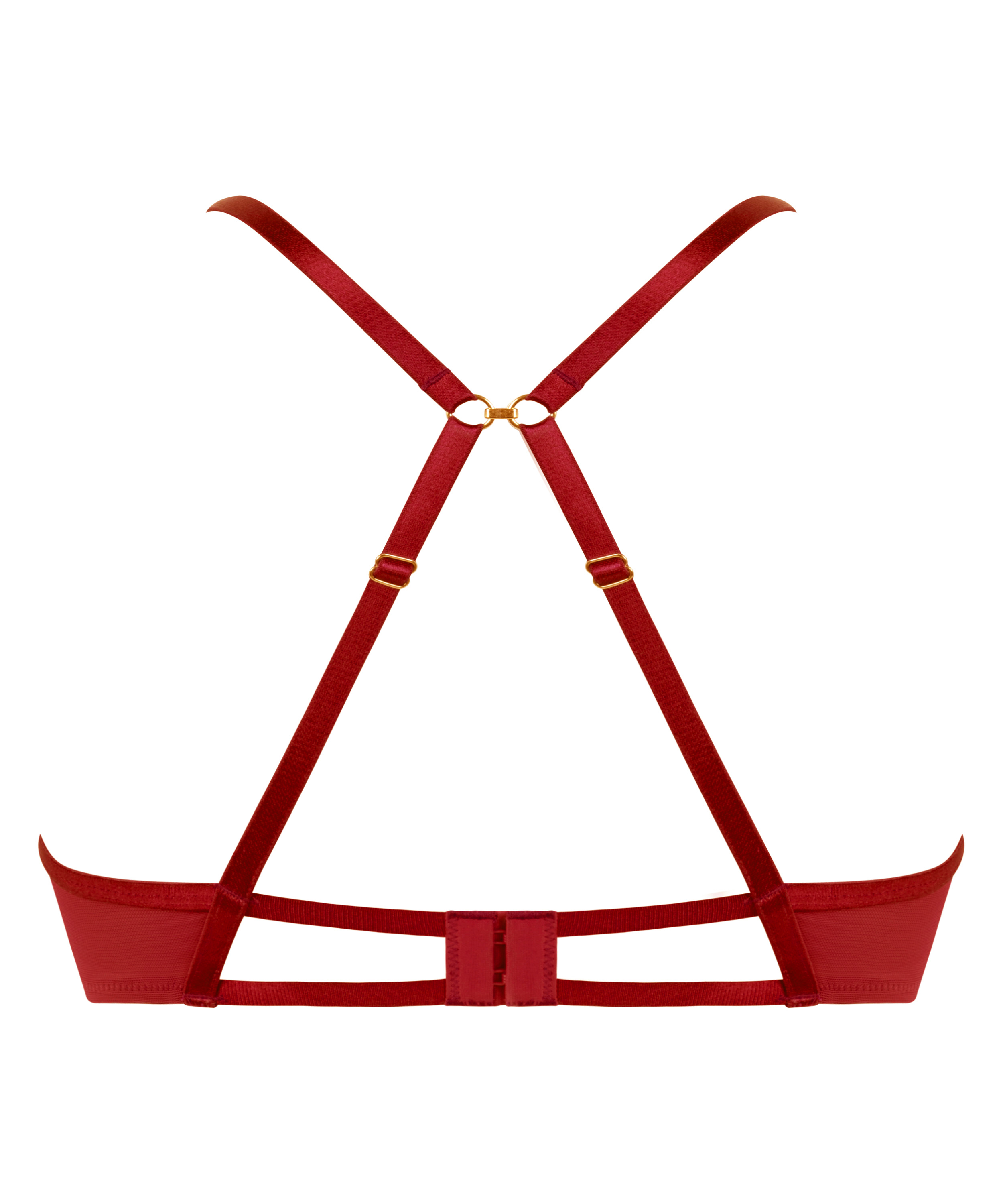 Soutien-gorge à armatures non-préformé Cinnamon, Rouge, main