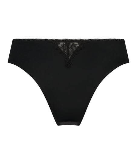 Slip brésilien Diva, Noir