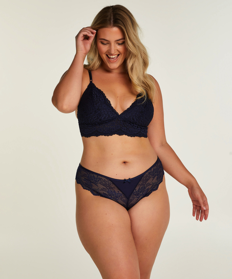 Brassière Rose, Bleu