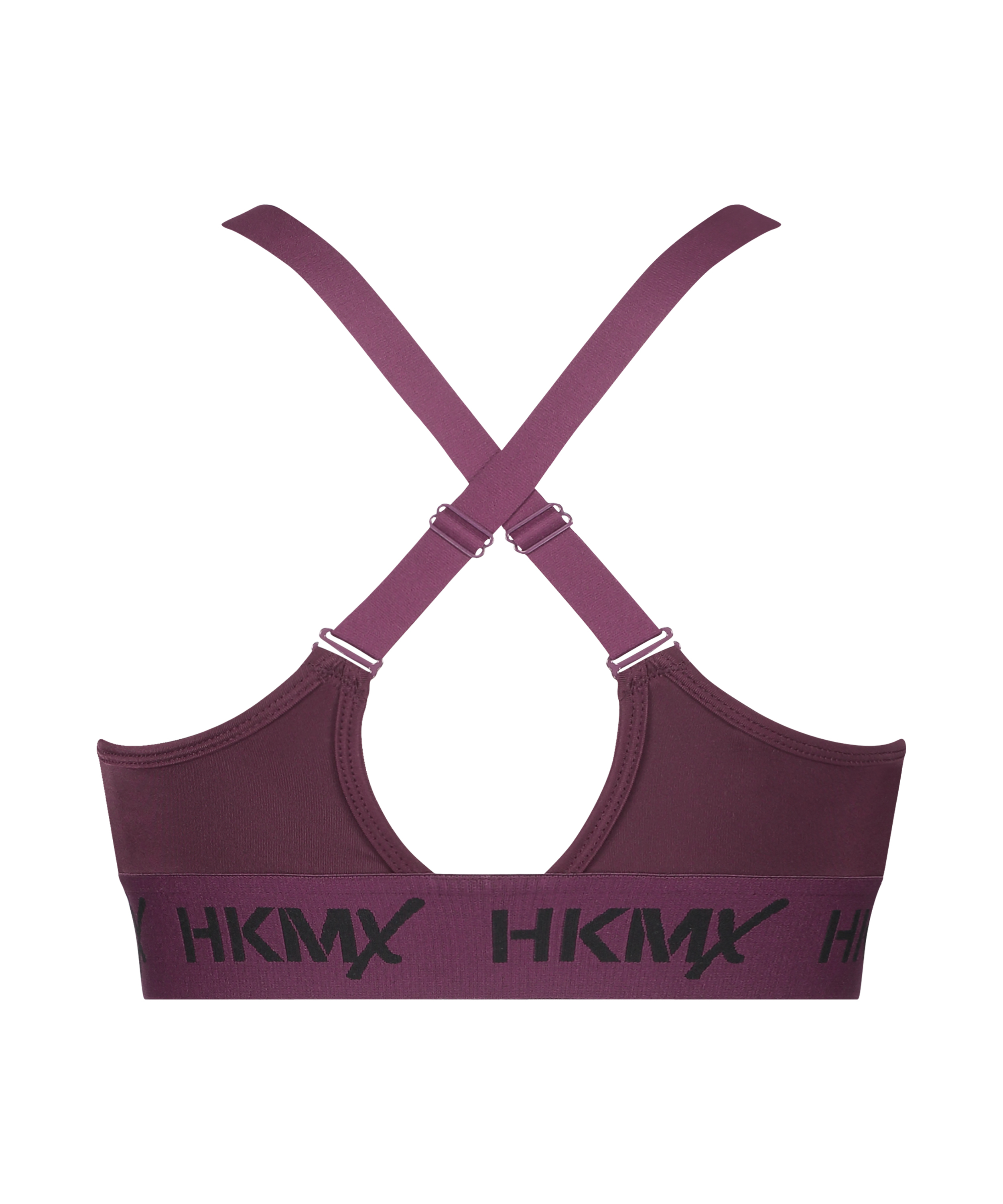 HKMX Soutien-gorge de sport The Crop Logo Level 1, Violet, main