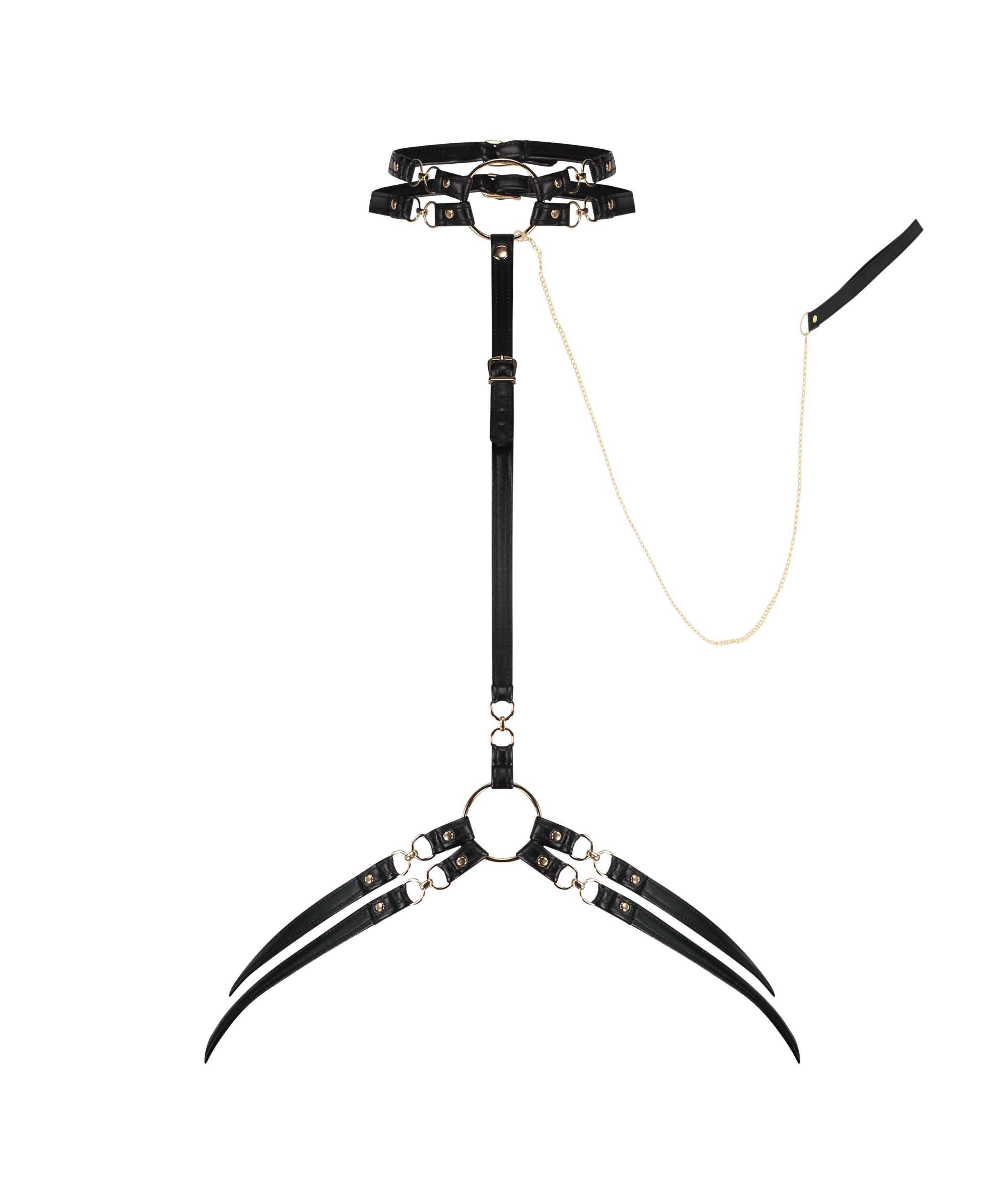 Private Harnais, Noir, main