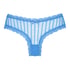 Slip br&eacute;silien V-shape Mesh, Bleu