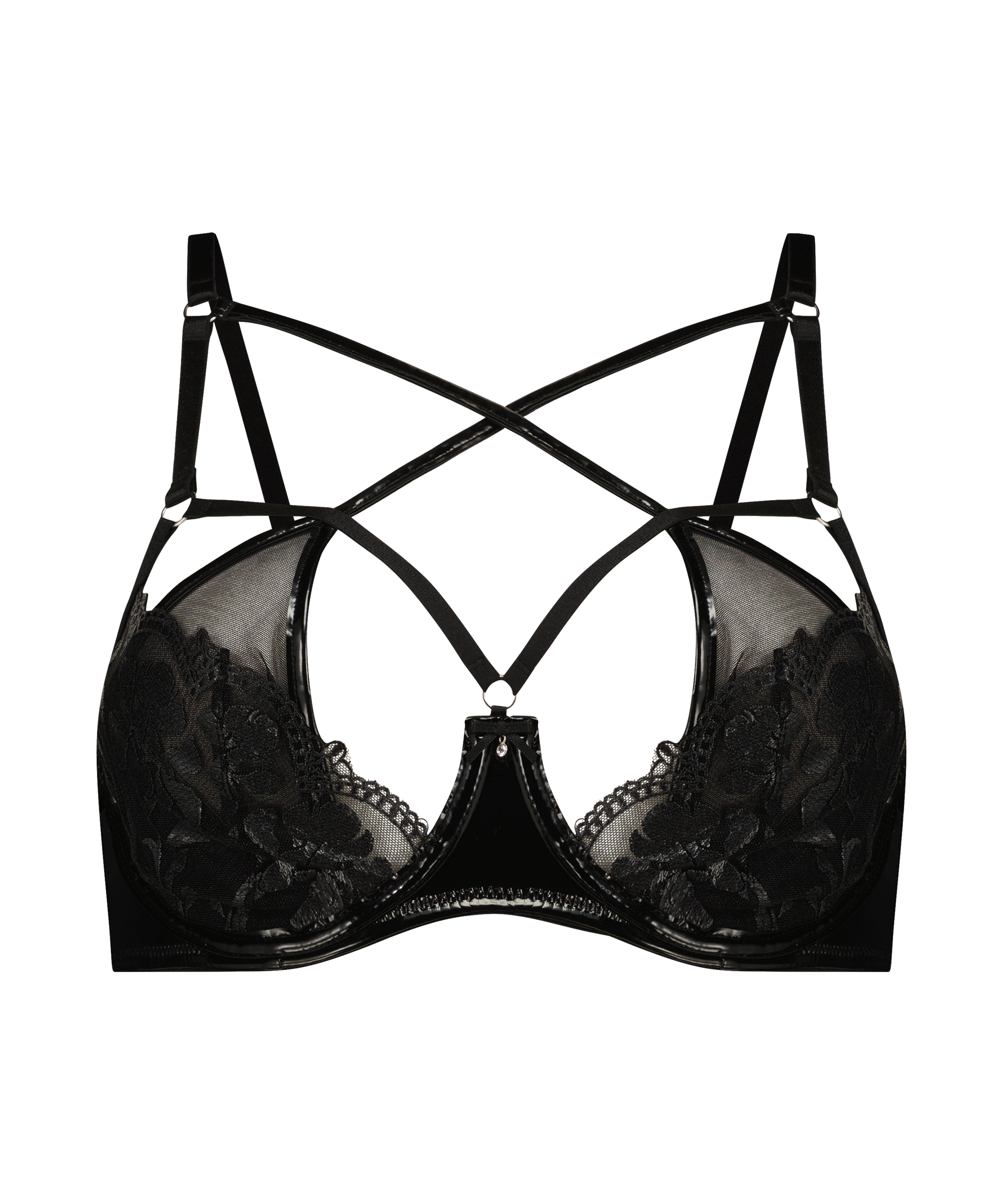 Soutien-gorge à armatures non-préformé Jitske, Noir, main