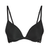 Soutien-gorge à armatures préformé push-up Angie, Noir
