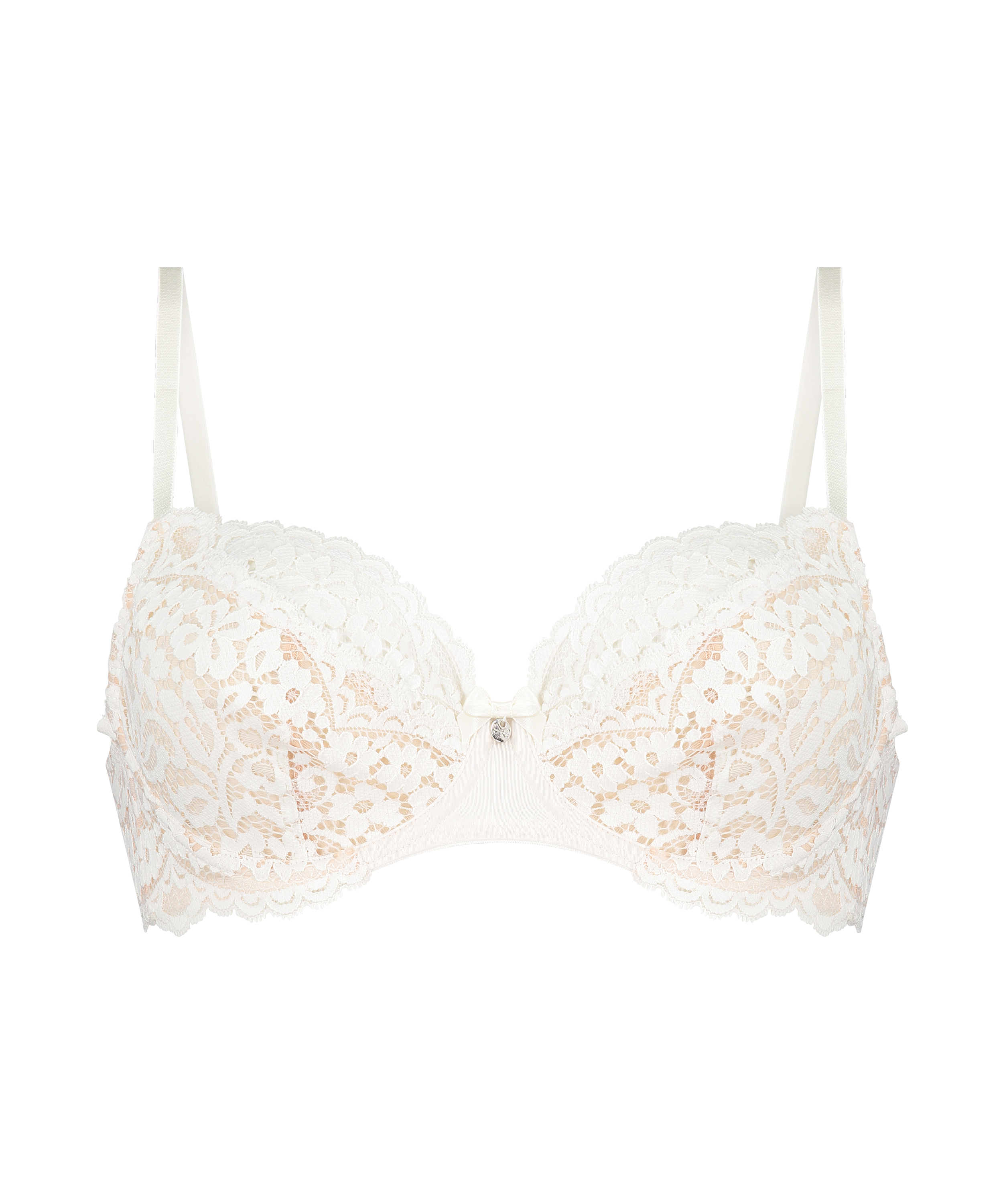 Soutien-gorge à armatures non-préformé Rose, Blanc, main
