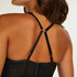 Soutien-gorge à armatures préformé longline Margaret Lucy Hale, Noir