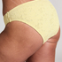 Bas de bikini Crochet, Jaune