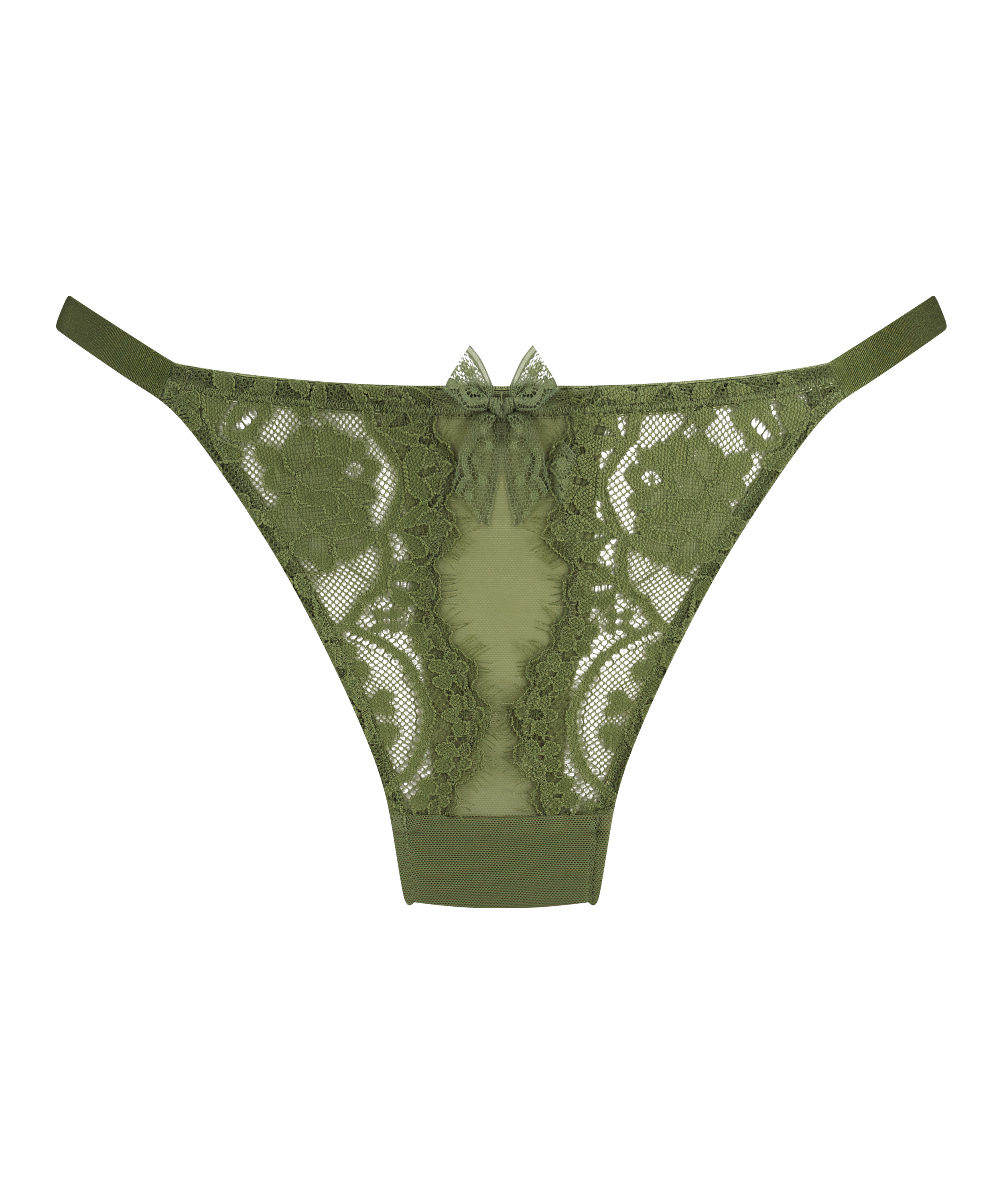 Slip brésilien Tia, Vert, main