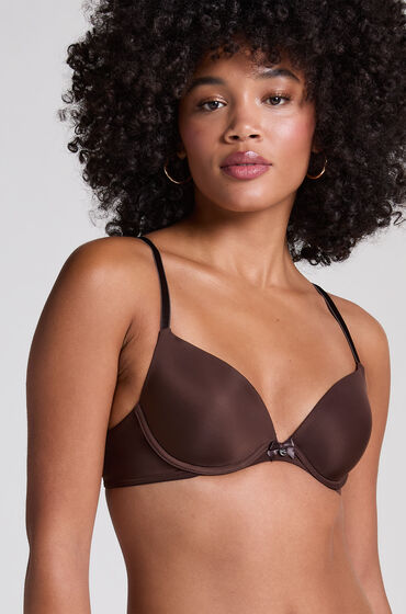 Hunkemöller Soutien-gorge à armatures préformé Plunge Marron