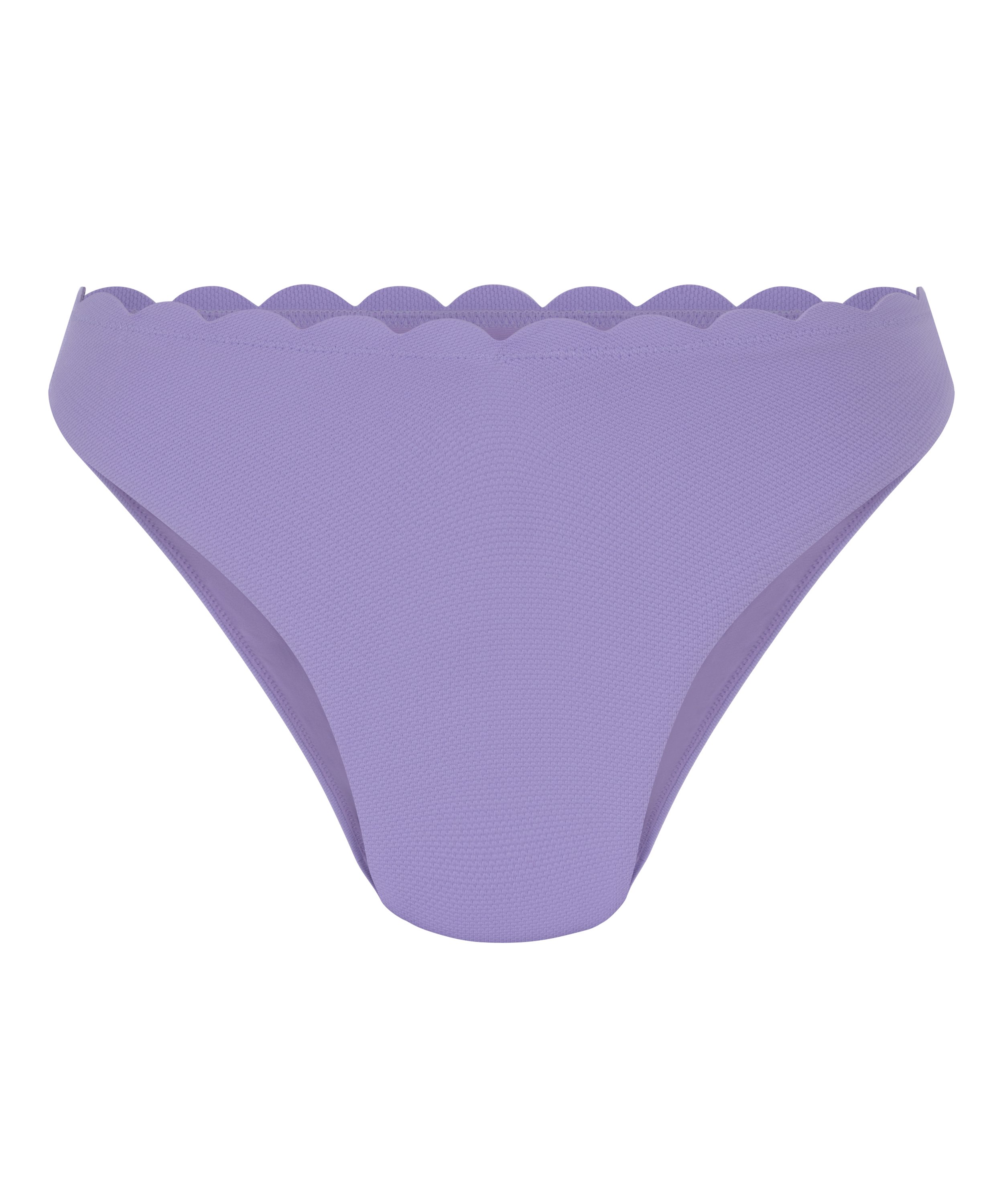 Slip de Bikini Rio Scallop, Violet, main
