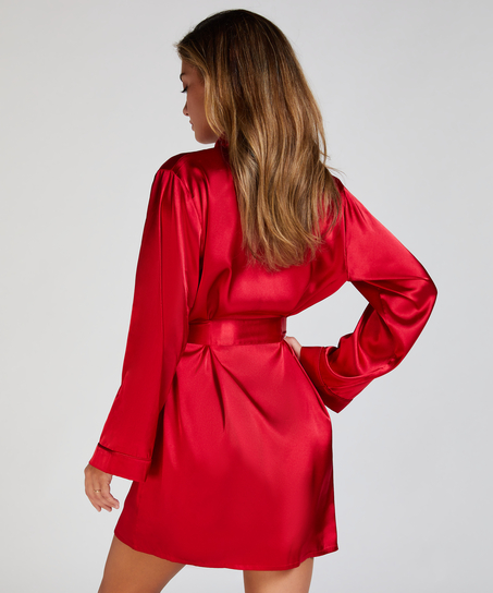 Kimono Satin, Rouge