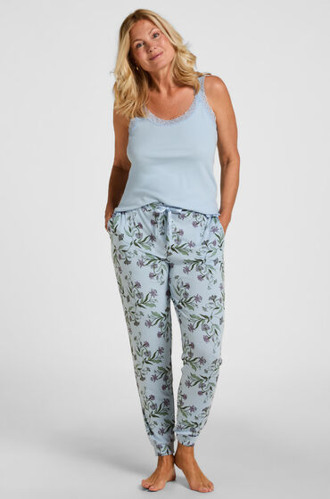 Hunkemöller Pantalon de pyjama Jersey Bleu
