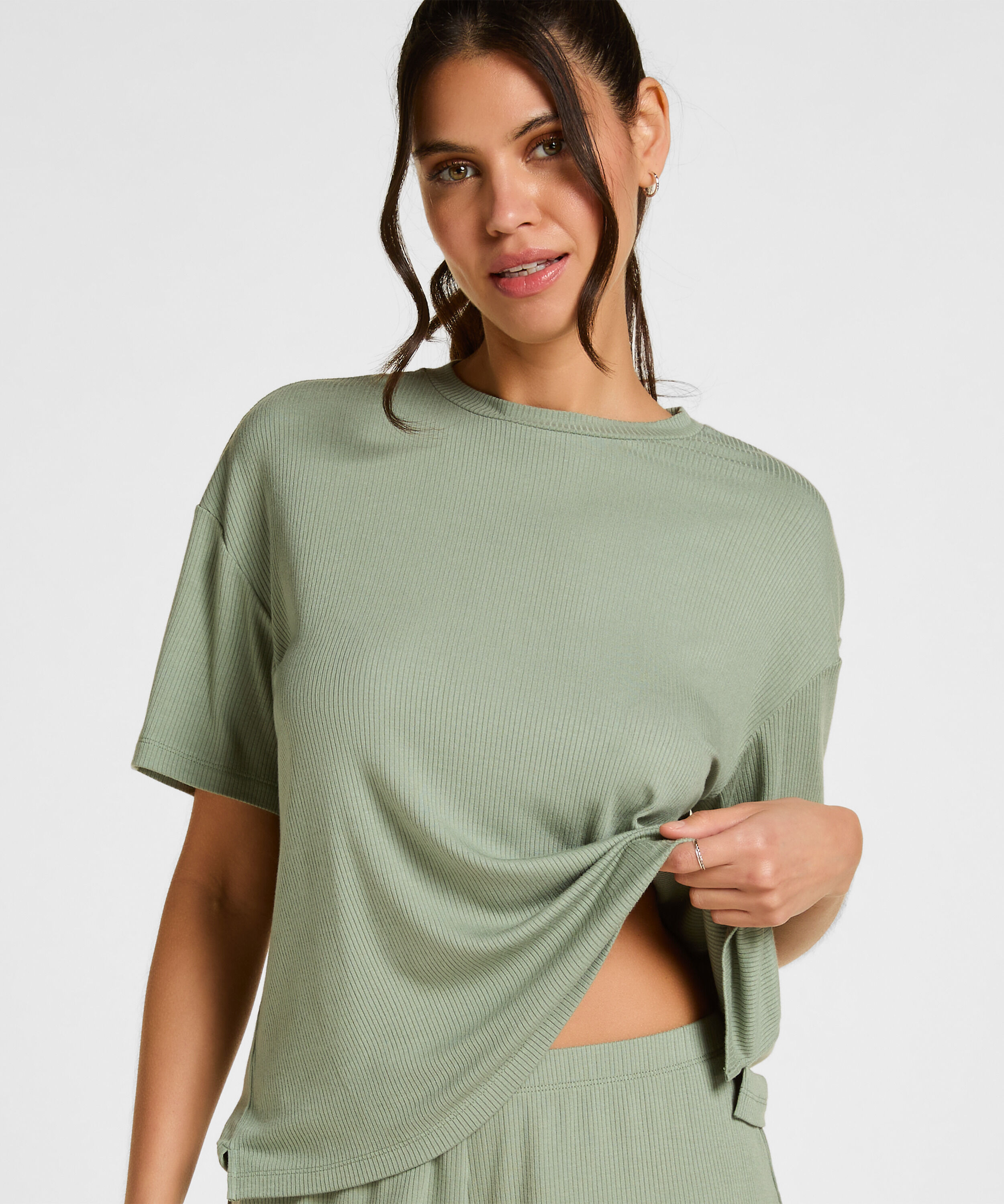 Pyjama Shirt, Vert