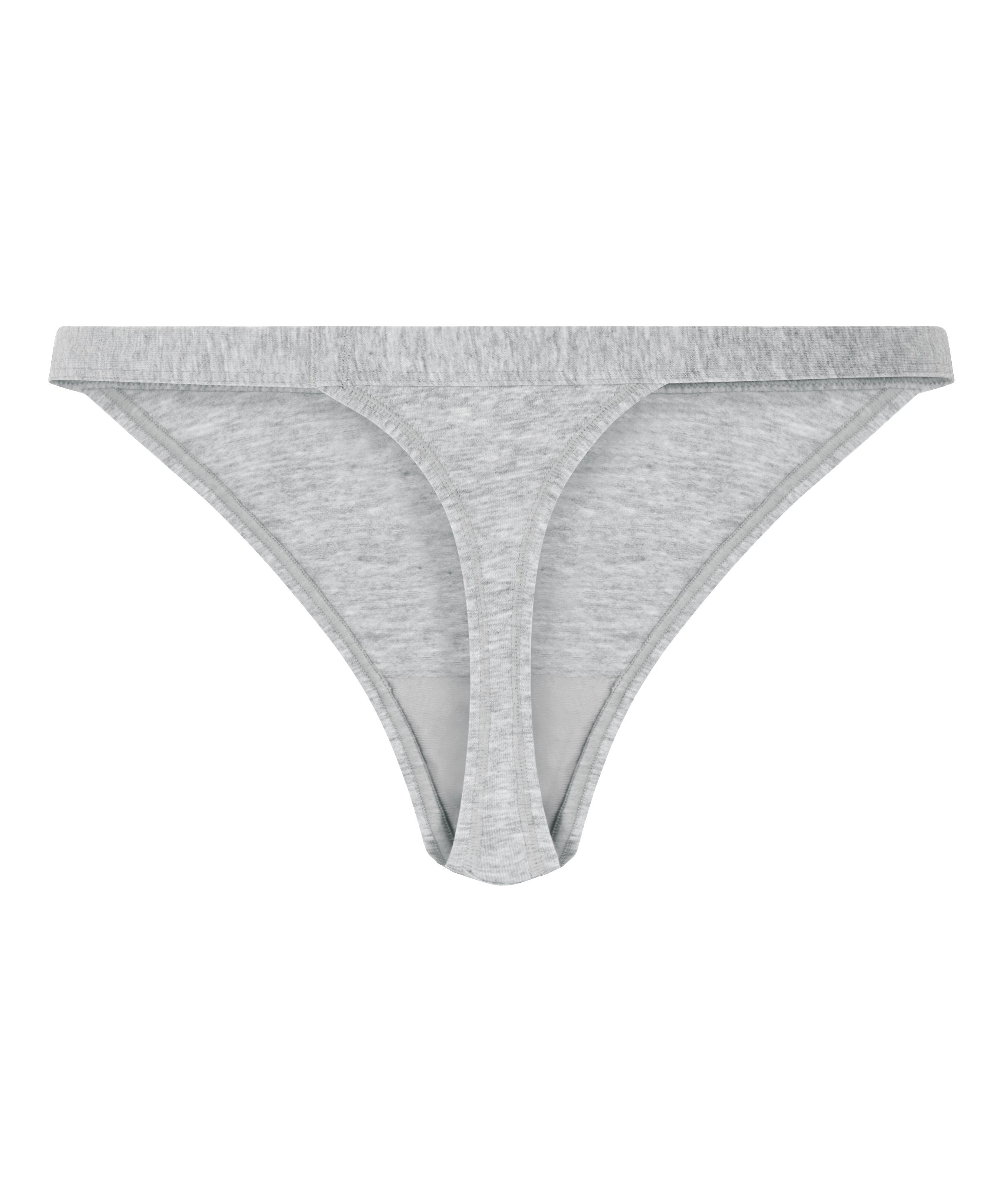 String en coton, Gris, main