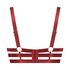 Soutien-gorge à armatures non-préformé longline Oxana, Rouge