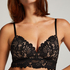 Soutien-gorge préformé sans armatures longline Shiloh, Noir