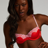 Soutien-gorge à armatures préformé Lace & Shine, Rouge