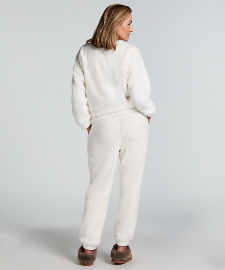 Haut Snuggle Fleece, Blanc