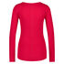 Haut de pyjama &agrave; manches longues, Rouge