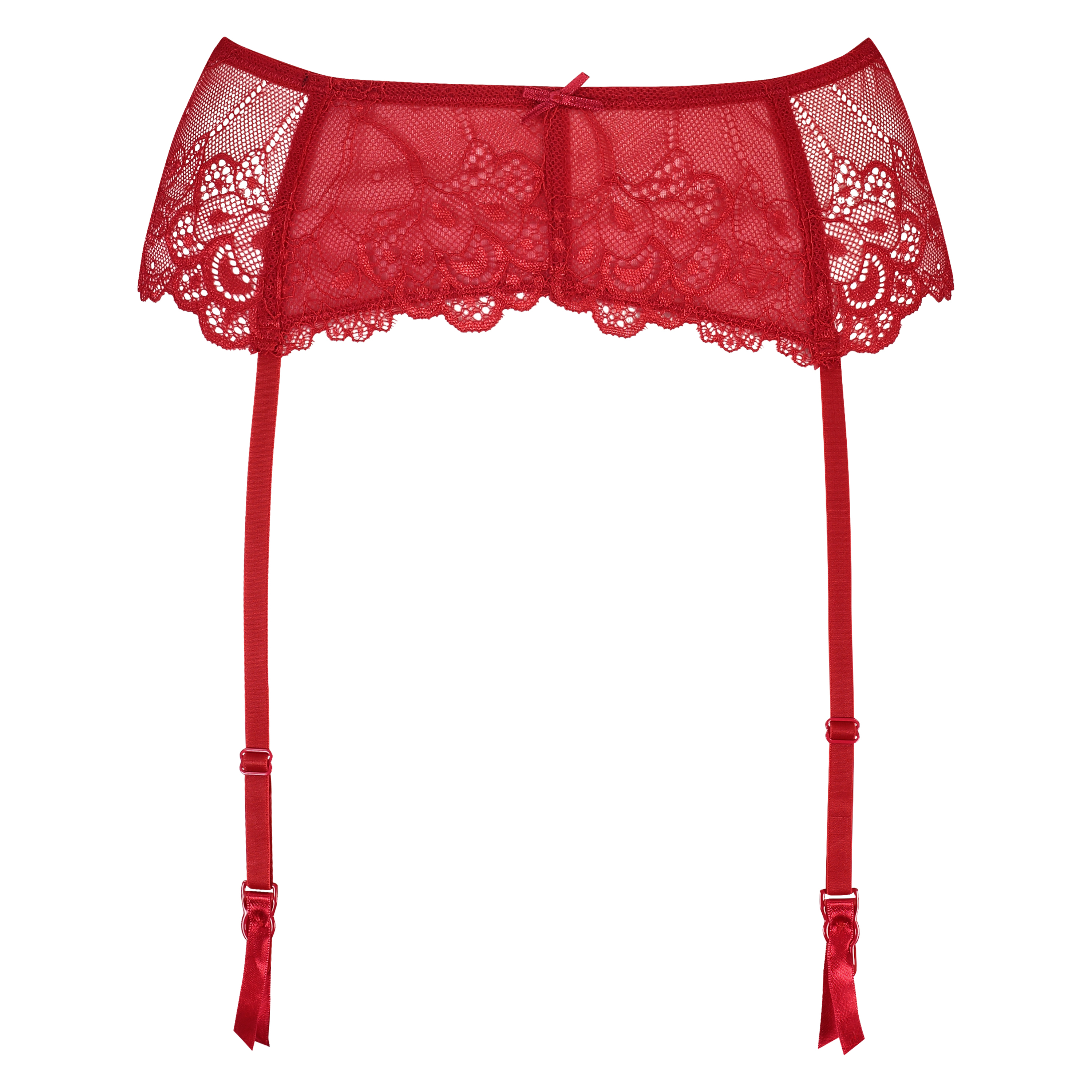 Porte-jarretelles, Rouge, main