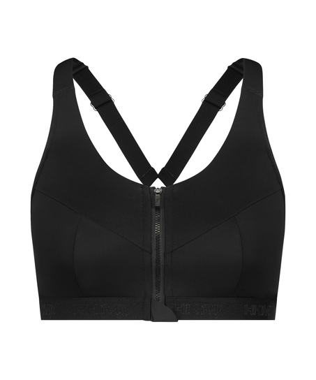 HKMX Soutien-gorge de sport The Pro Maintien niveau 3, Noir