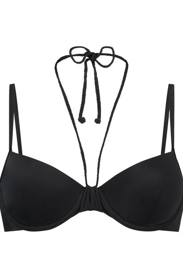 Hunkemöller Haut de maillot de bain rembourre a armatures Luxe Noir