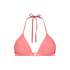 Haut de bikini triangle Sicily Beads, Orange