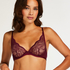 Soutien-gorge à armatures non-préformé Isabelle, Violet