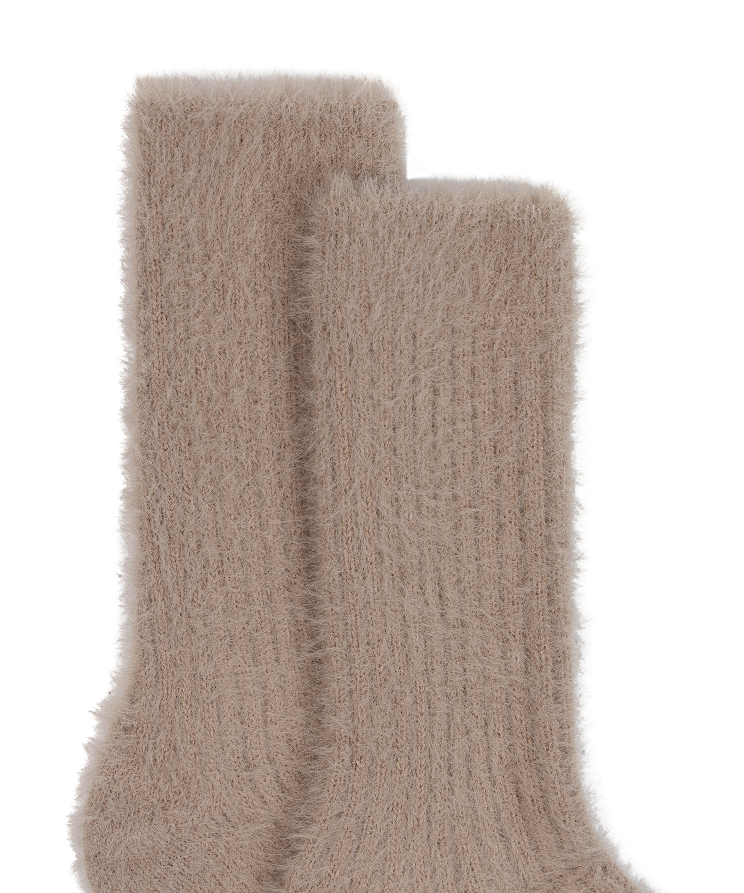 Chaussettes duveteuses Liv, Beige, main