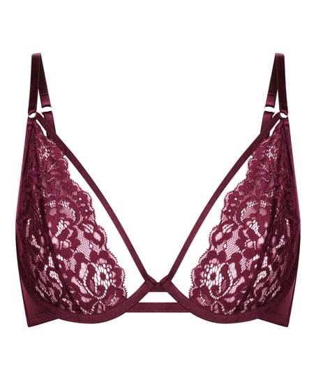 Soutien-gorge &agrave; armatures non-pr&eacute;form&eacute; Cinnamon, Rouge