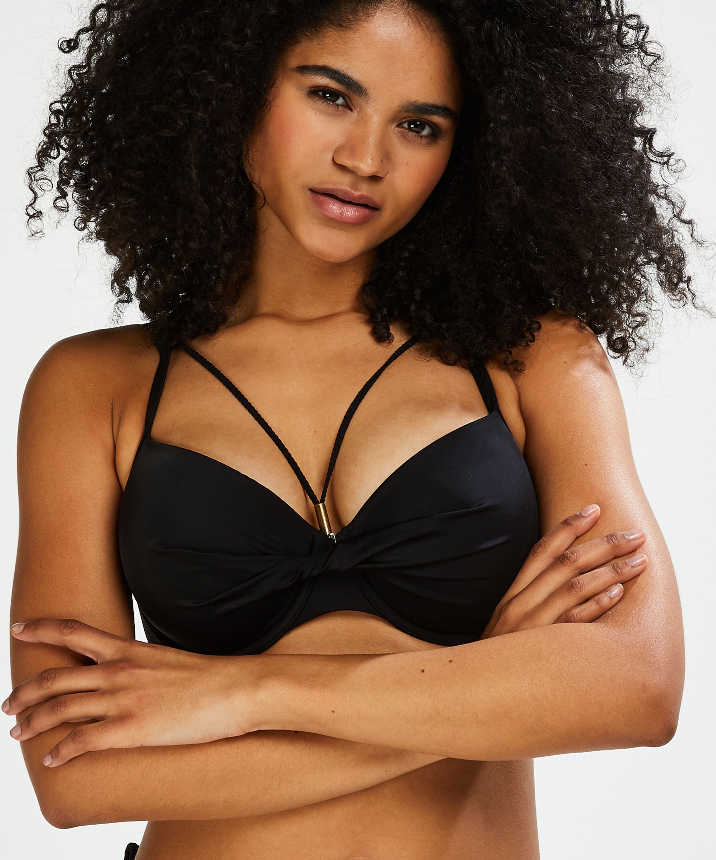 Haut de bikini à armatures préformé Sunset Dream, Noir