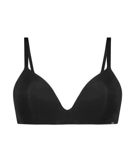Soutien-gorge sans armatures préformé Mona, Noir