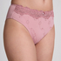 Slip taille haute Diva, Rose