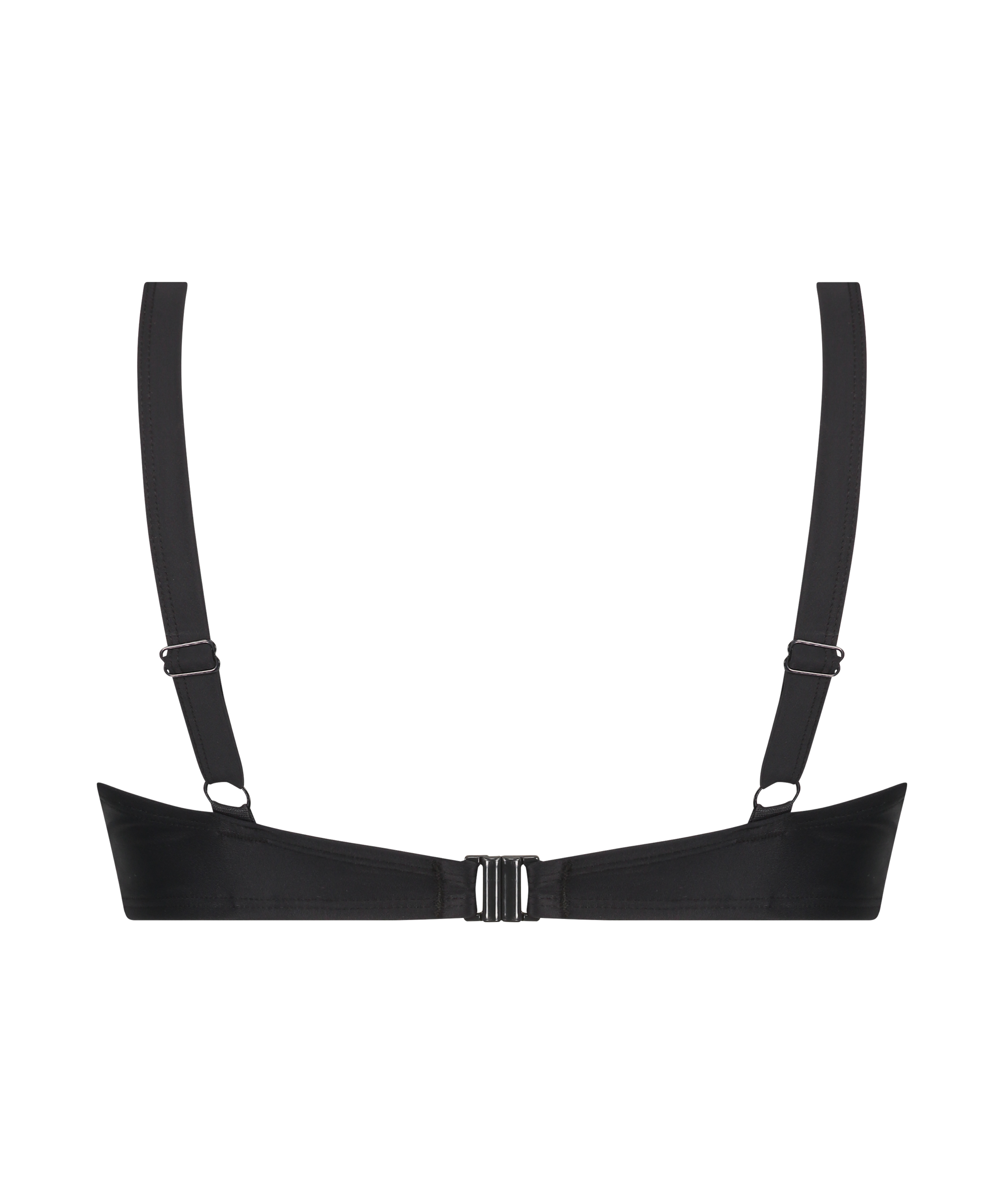 Haut de bikini à armatures non préformé Luxe, Noir, main