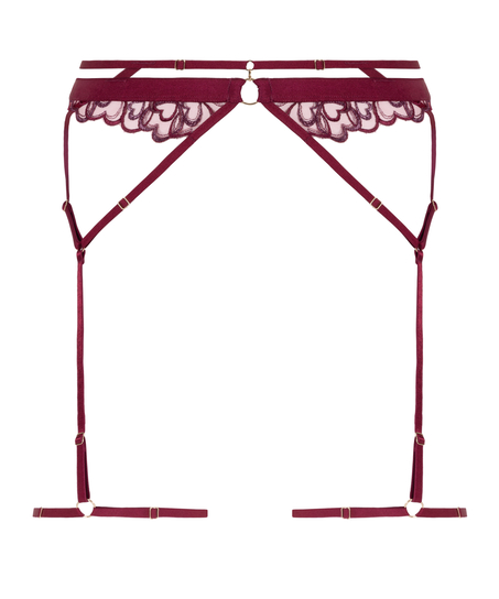 Porte-jarretelles Scarlett, Rouge